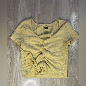 women’s SO crop top